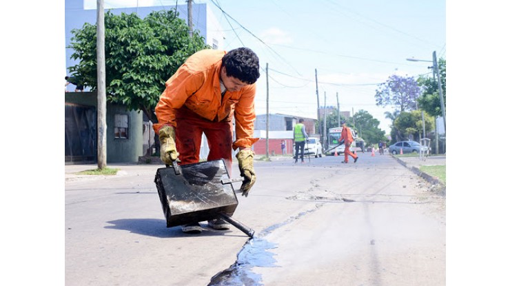 Tomado de juntas en el barrio Gral. Belgrano